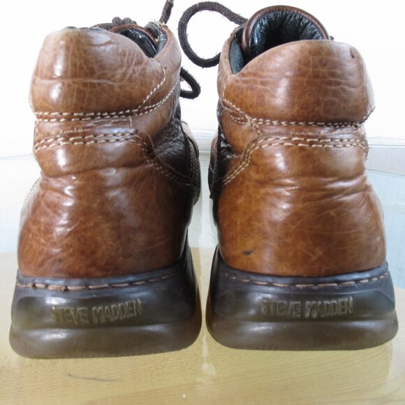 Steve Madden Men's Lace Up Chukka Boots Size 7.5 M - Picture 5 of 9